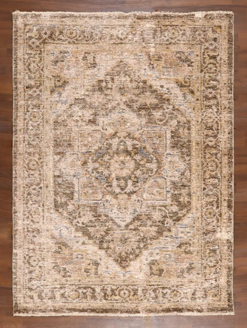 Heritage Ochre Medallion Rug