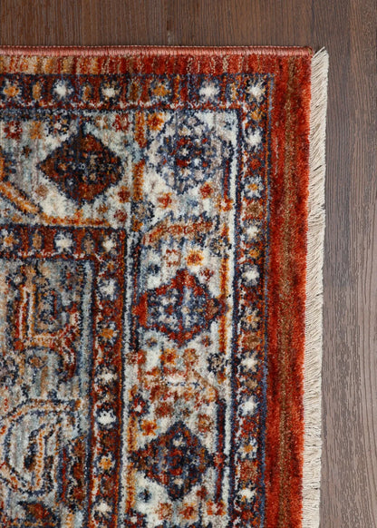 Rust & Ember Distressed Rug