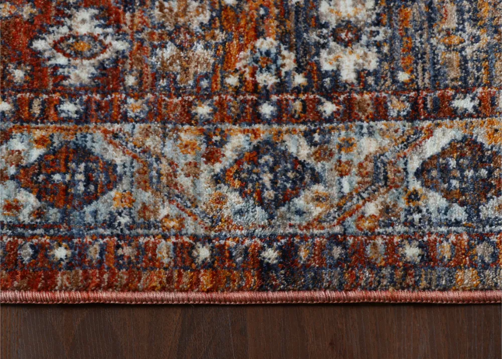 Rust & Ember Distressed Rug