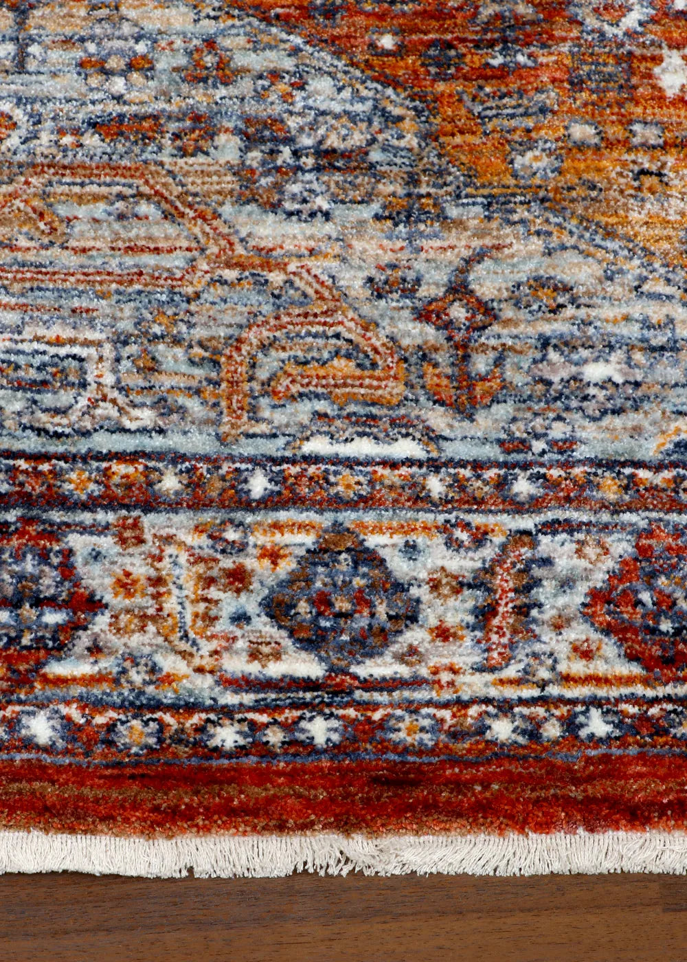 Rust & Ember Distressed Rug