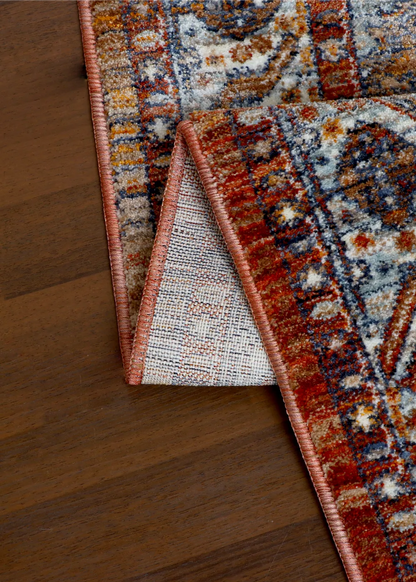 Rust & Ember Distressed Rug