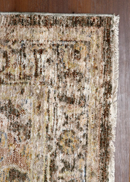 Heritage Ochre Medallion Rug