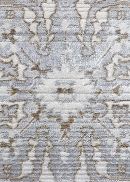 Sand Medallion Distressed Rug