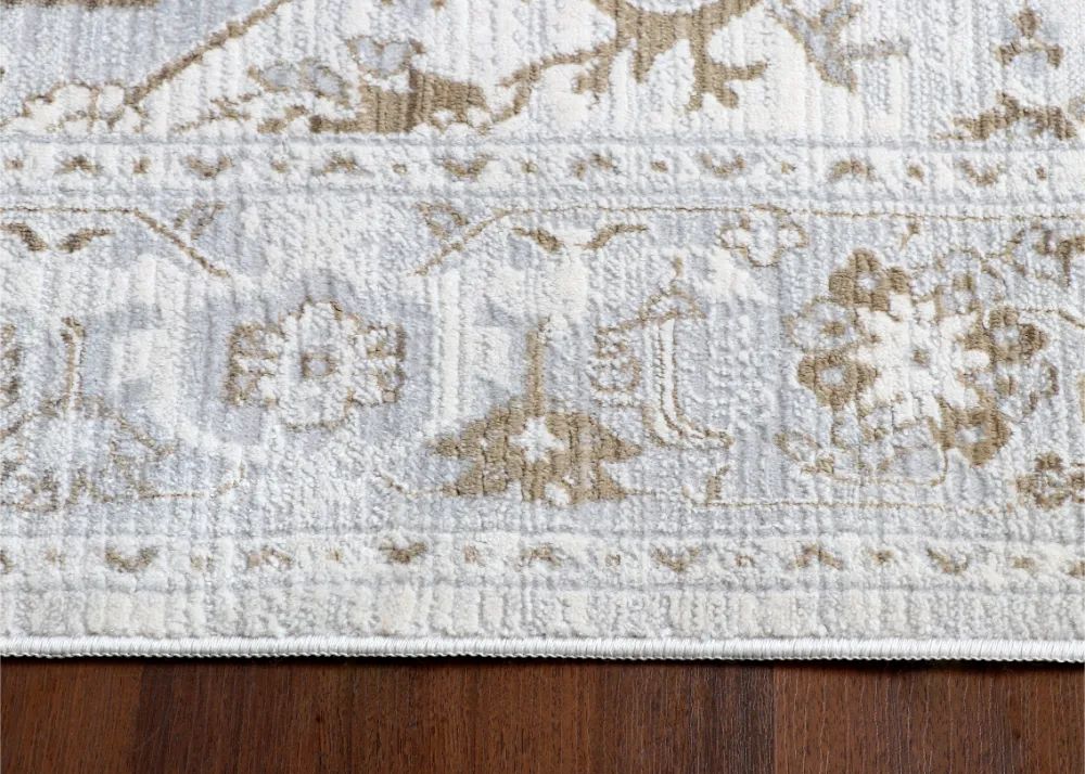 Sand Medallion Distressed Rug