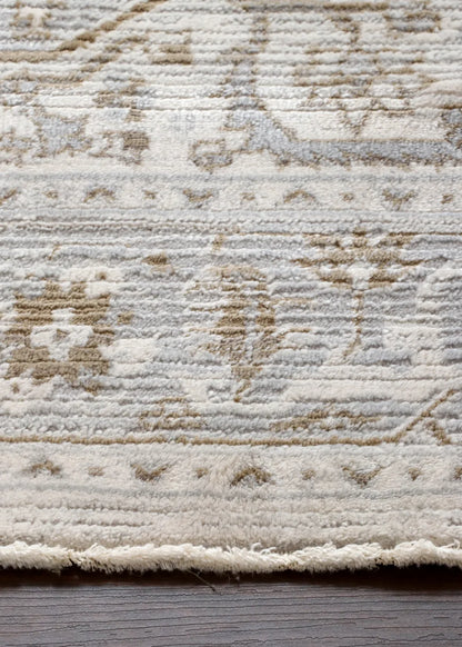 Sand Medallion Distressed Rug
