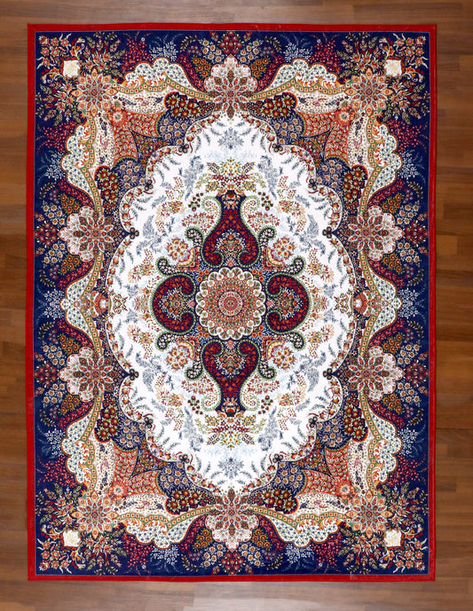 Imperial Cobalt Medallion Rug