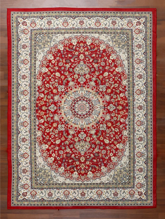 Crimson Medallion Rug
