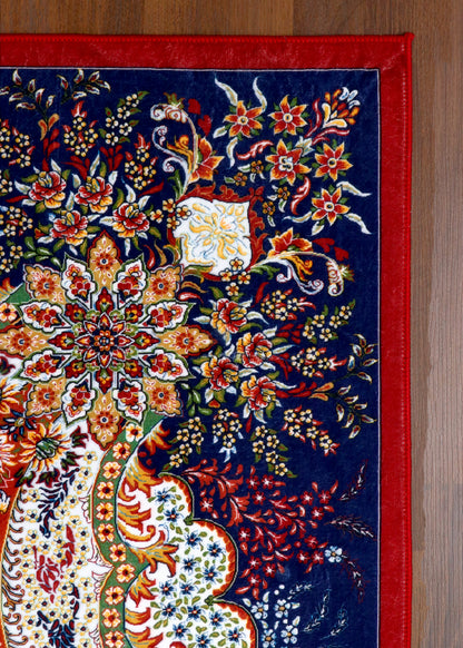 Imperial Cobalt Medallion Rug