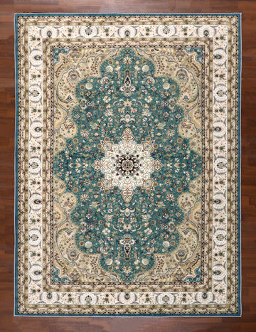 Empress Azure Medallion Rug