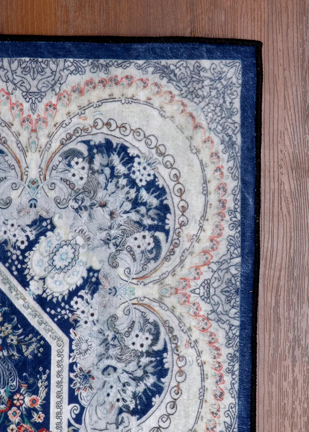 Midnight Sapphire Medallion Rug