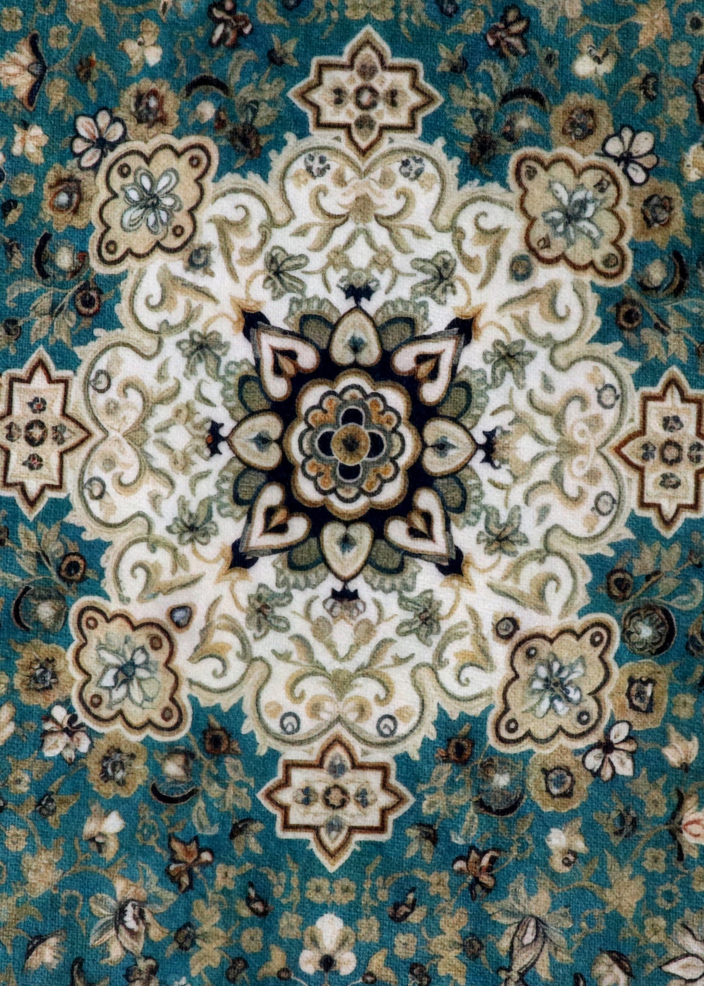 Empress Azure Medallion Rug