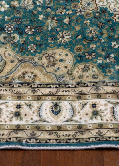 Empress Azure Medallion Rug