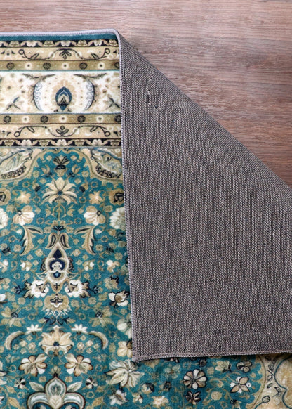 Empress Azure Medallion Rug