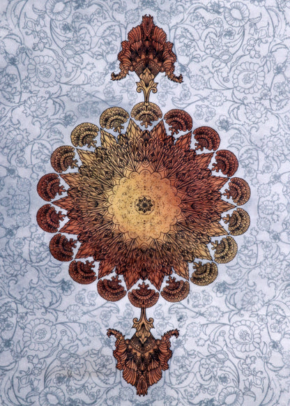 Radiant Medallion Rug