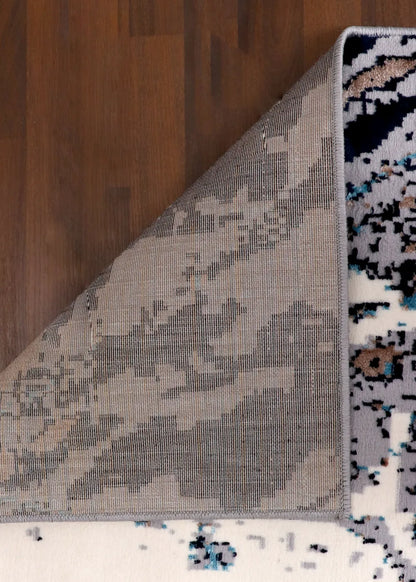 Turkish Earth Tone Abstract Rug