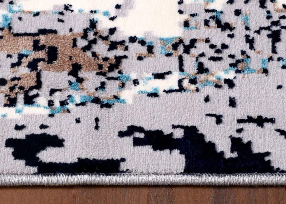 Turkish Earth Tone Abstract Rug