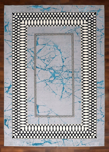 Turkish Geometric Abstract Rug