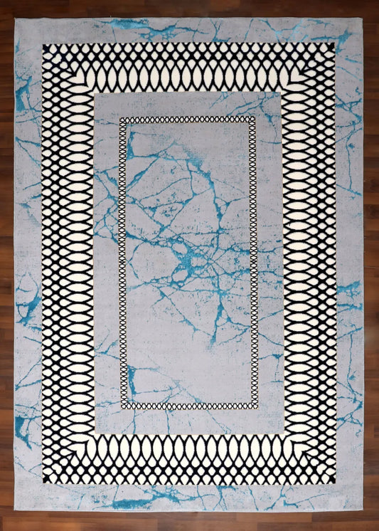 Turkish Geometric Abstract Rug