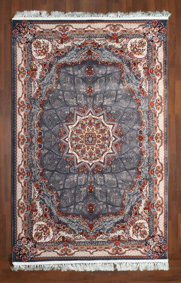 Vintage Persian Star Medallion Rug