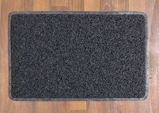 Dark Gray PVC Coil Door Mat
