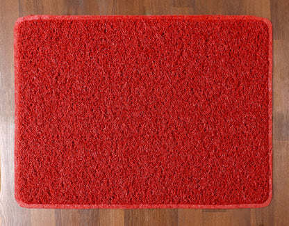 Red PVC Coil Door Mat