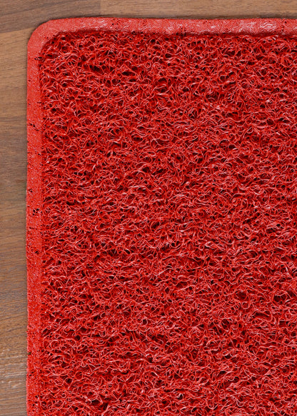 Red PVC Coil Door Mat