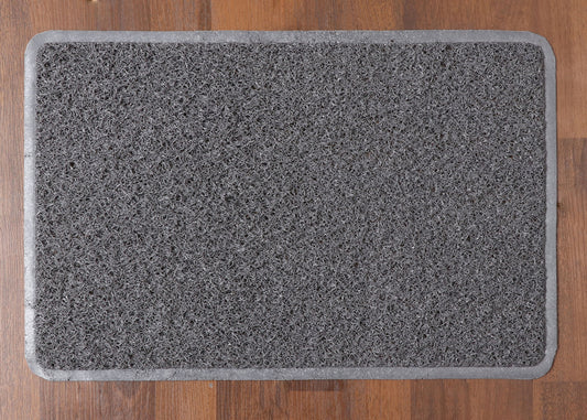 Grey PVC Coil Door Mat