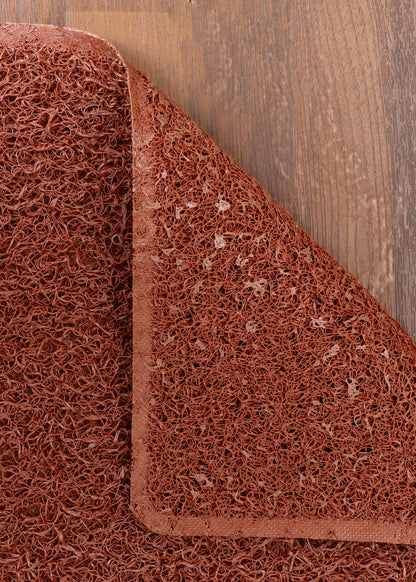 Brown PVC Coil Door Mat