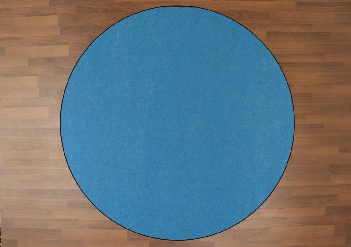 Multi Color Floral Print Rug