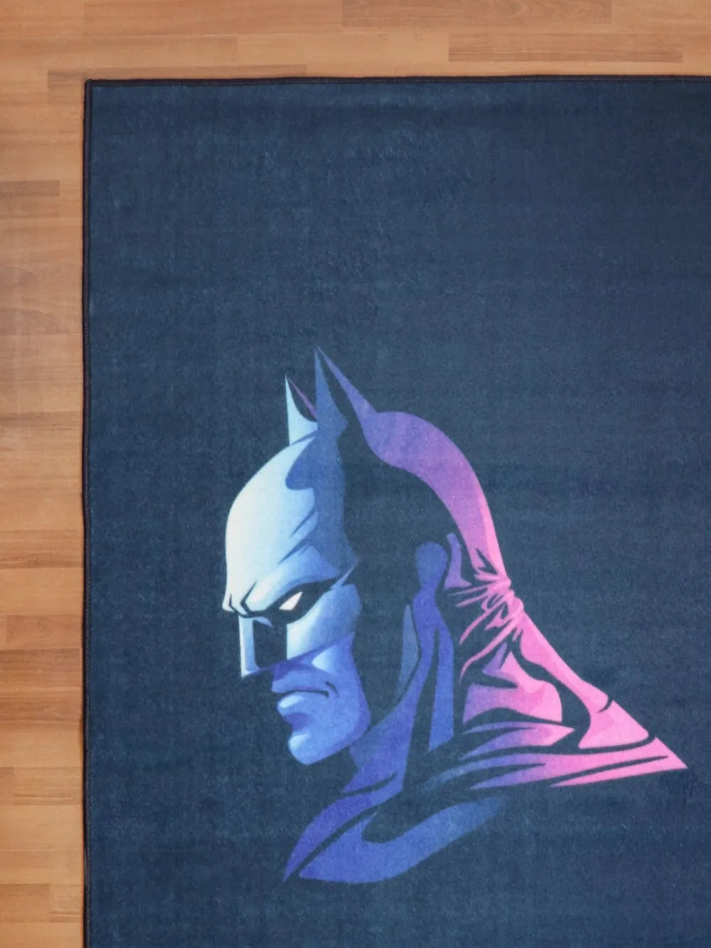 Blue Multi Color Batman Rug