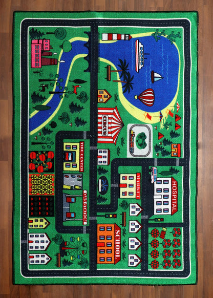 Urban Exploration Play Rug for Kids