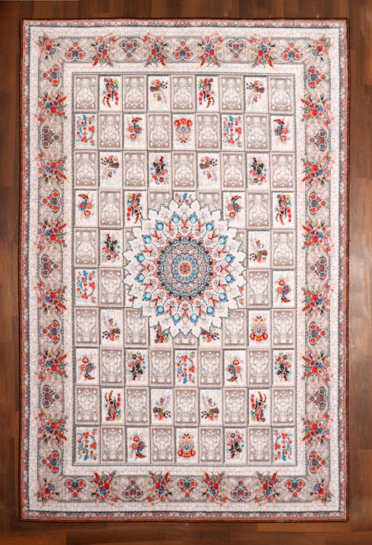 Tuffted Antique Oriental Rug
