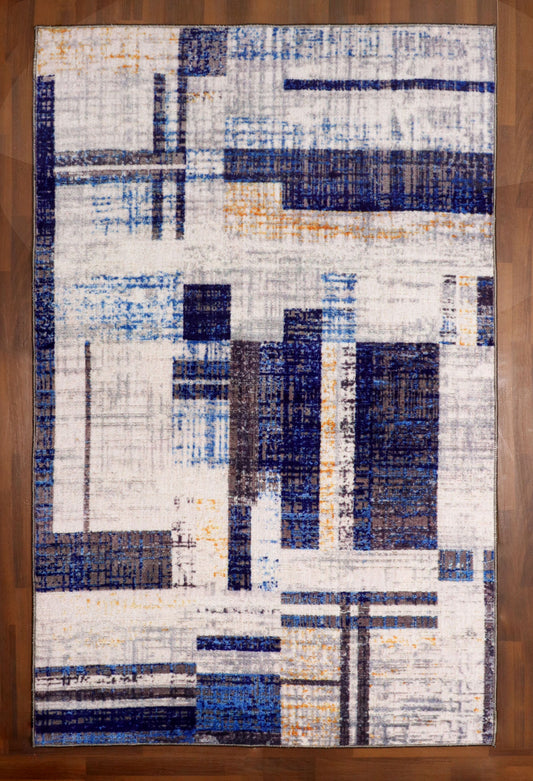 Tuffted Abstract Global Area Rug