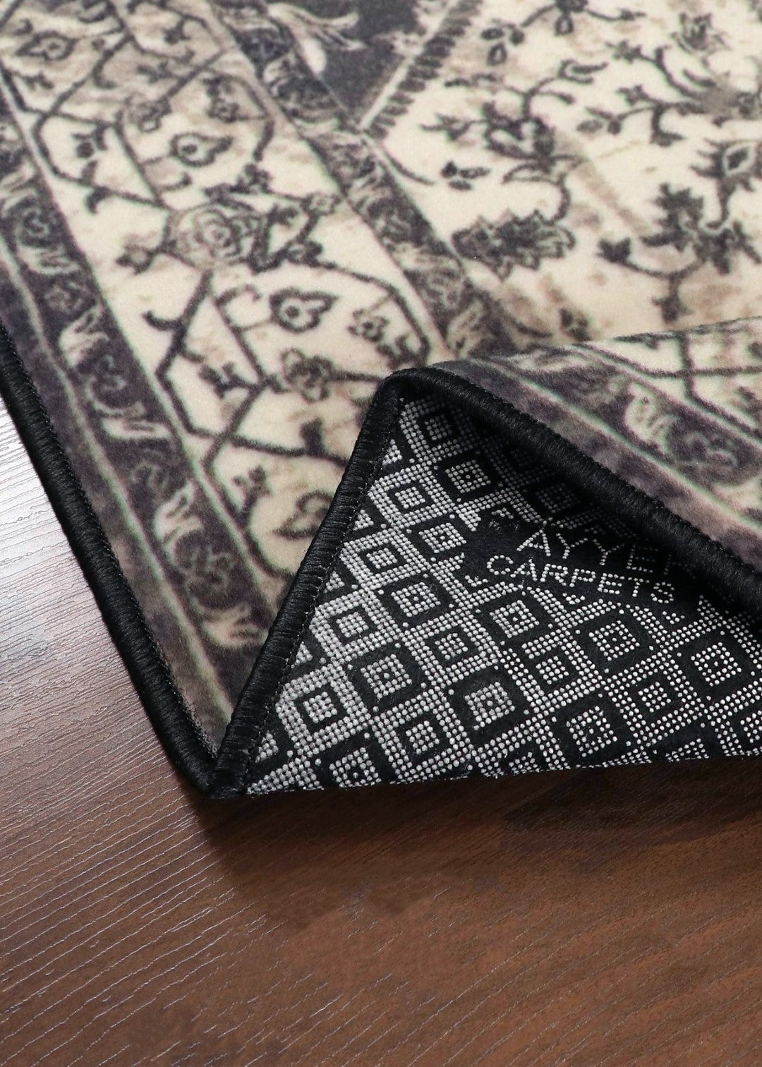 Heirloom Silver Filigree Rug