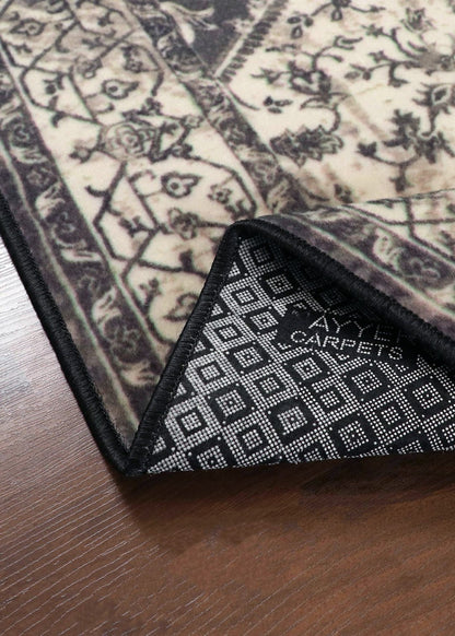 Heirloom Silver Filigree Rug