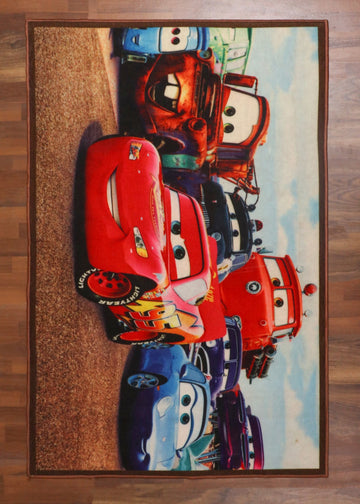 Disney Cars Lightning McQueen & Friends Rug