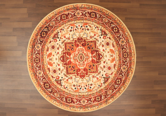 Multi Color Geometric Print Rug