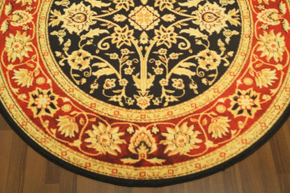 Multi Color Floral Print Rug