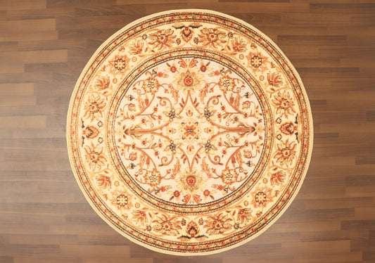 Multi Color Floral Print Rug
