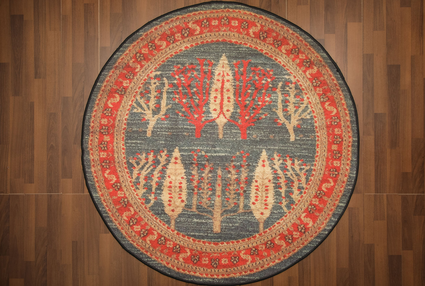 Multi Color Traditional Print Rug