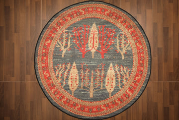 Multi Color Traditional Print Rug