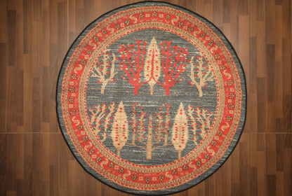 Multi Color Traditional Print Rug