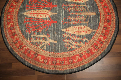 Multi Color Traditional Print Rug
