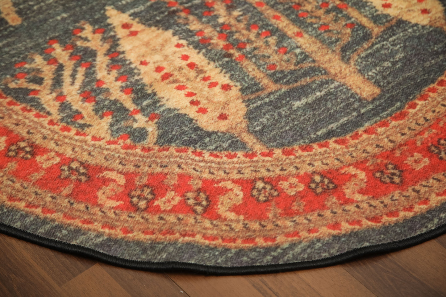 Multi Color Traditional Print Rug