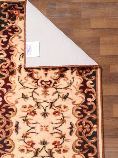 Multi Color Traditional Floral Print Runner