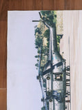 Air Field Print Felt Scenery Nayyer Carpets