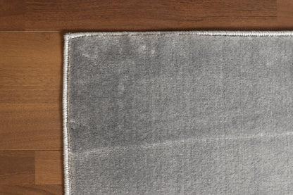 Grey Plain Rug
