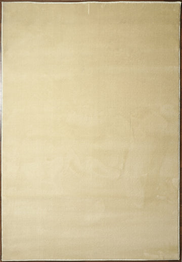 Beige Plain Rug