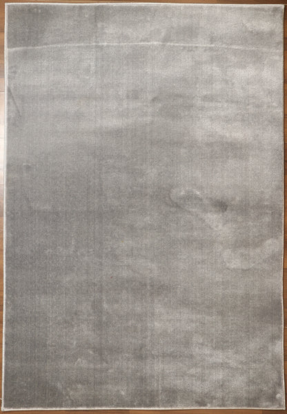 Grey Plain Rug