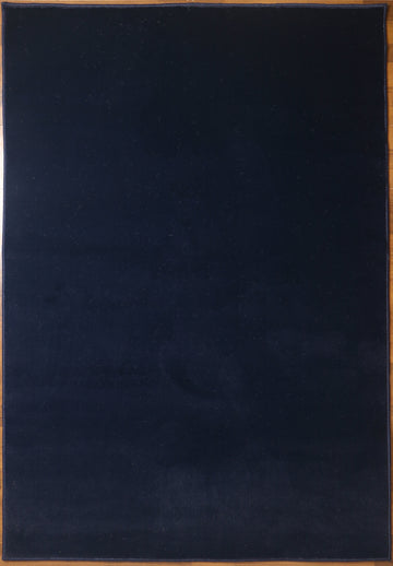 Midnight Blue Plain Rug